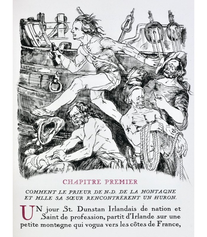 VOLTAIRE - L’Ingénu - NAUDIN (Bernard)