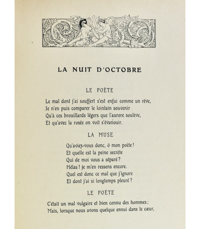 MUSSET (Alfred de) - Les Nuits - FEL (William)