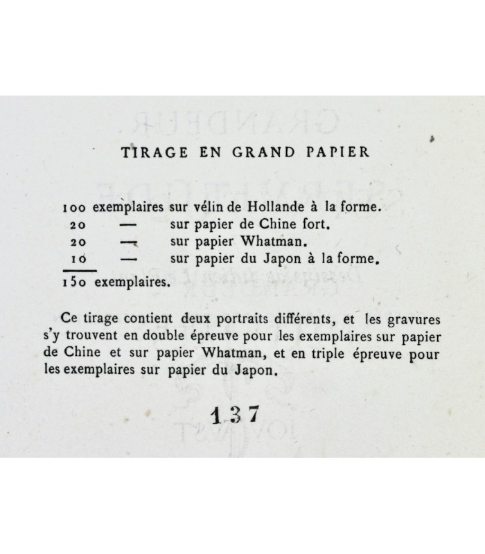 VIGNY (Alfred de) - Servitude et grandeur militaire - LE BLANT (Julien)