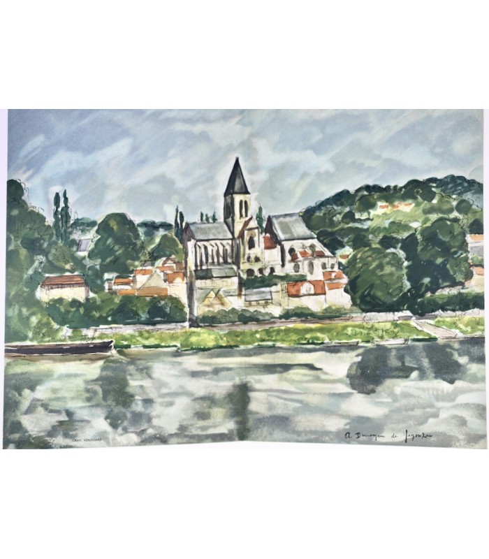 HÉRON DE VILLEFOSSE (René) - L'Ile de France - DUNOYER DE SEGONZAC (André)