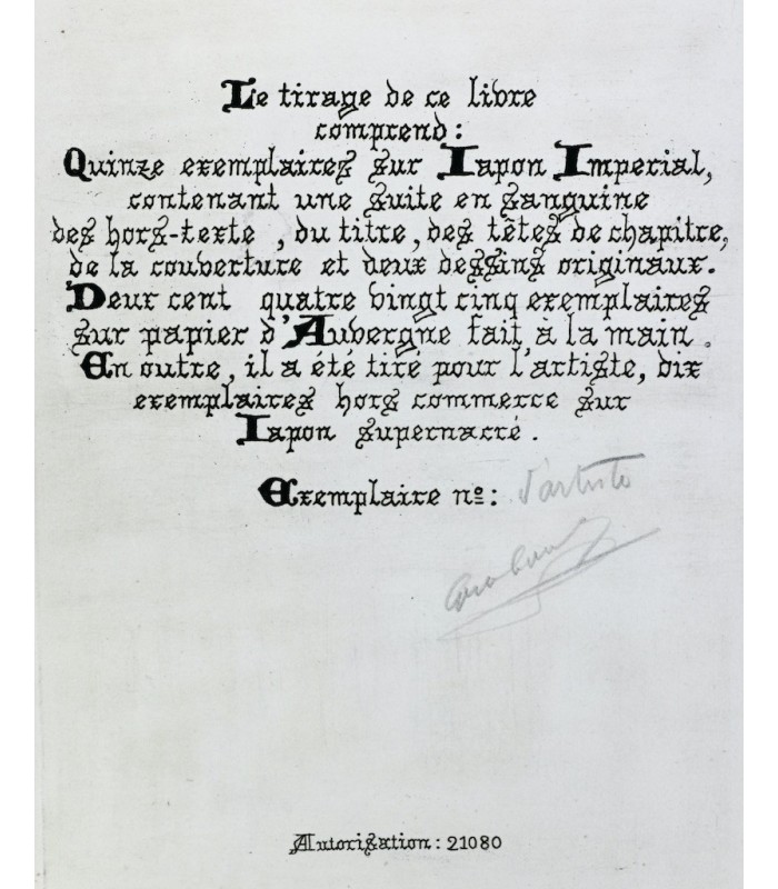 FLAUBERT (Gustave) - La Légende de Saint Julien l'Hospitalier - COURBOULEIX (Léon)