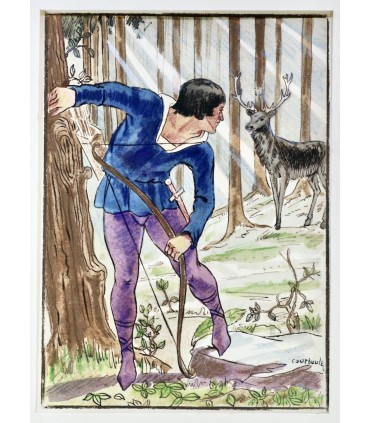 FLAUBERT (Gustave) - La Légende de Saint Julien l'Hospitalier - COURBOULEIX (Léon)