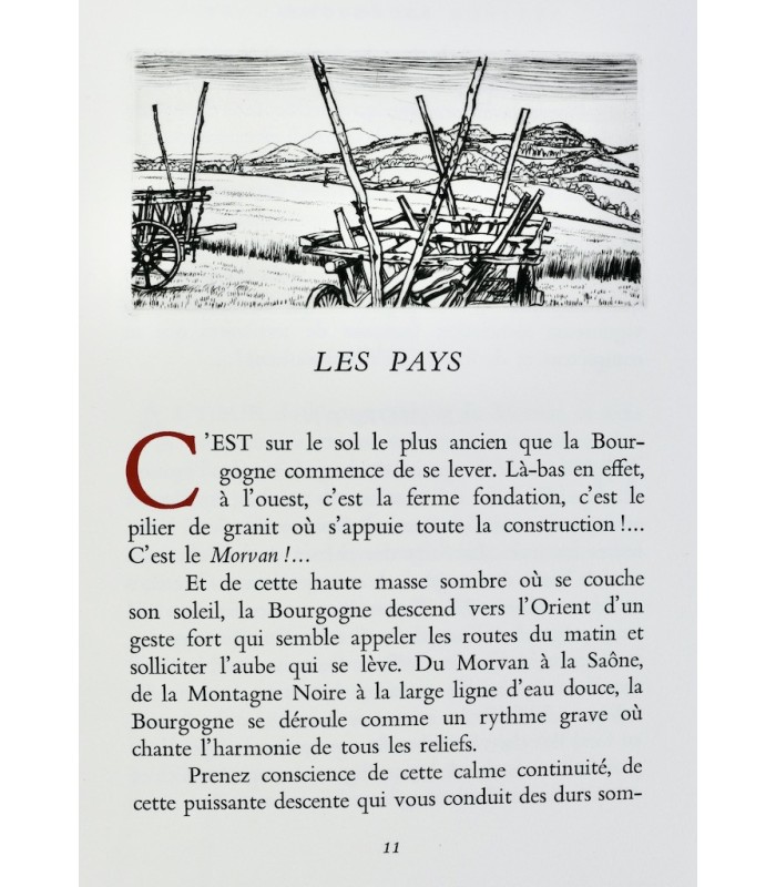 ROUPNEL (Gaston) - La Bourgogne. Types et coutumes - JACQUEMIN (André)