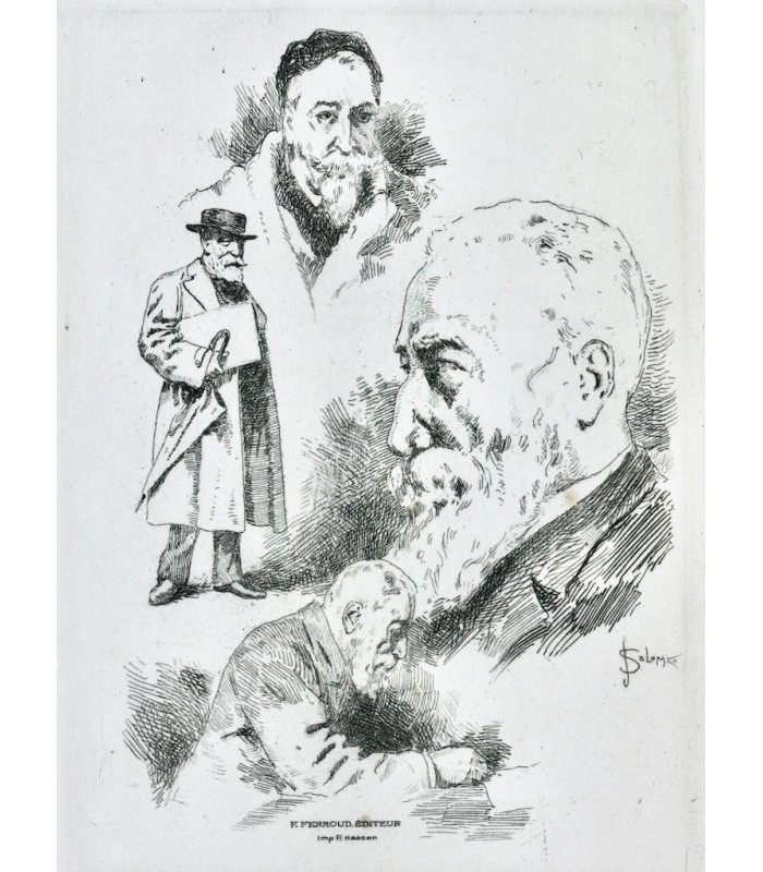 FRANCE (Anatole) - Discours prononcé à l'inauguration de la statue de Ernest Renan - SOLOMKO (Serge de)