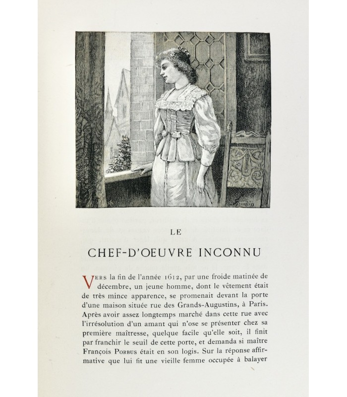 BALZAC (Honoré de) - Le Chef-d’œuvre inconnu - BOURDIN (Frédéric) & MAHEY (James)