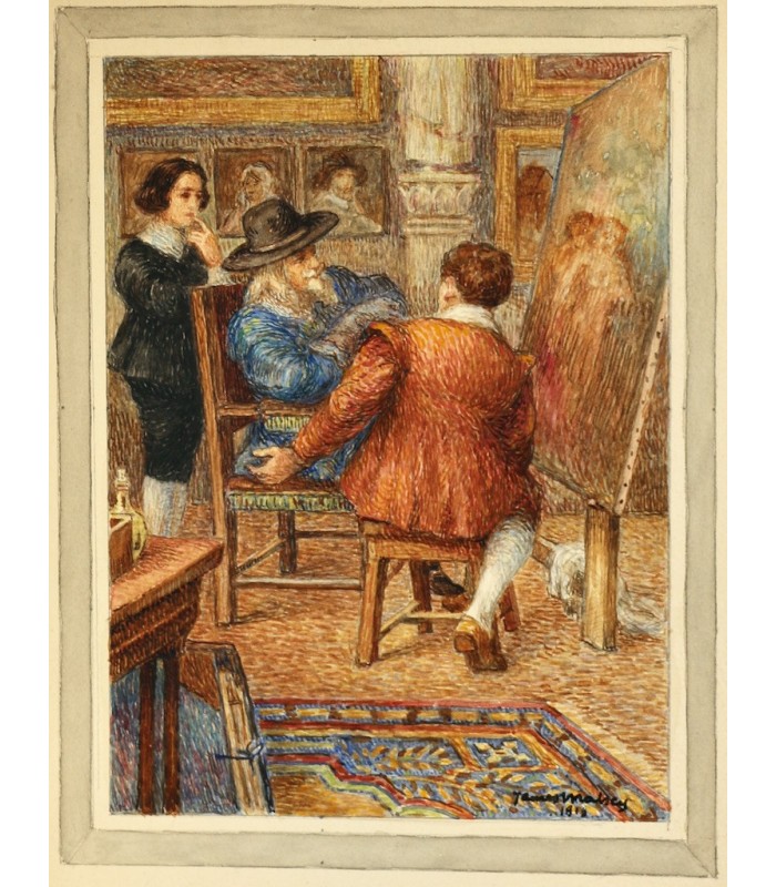 BALZAC (Honoré de) - Le Chef-d’œuvre inconnu - BOURDIN (Frédéric) & MAHEY (James)