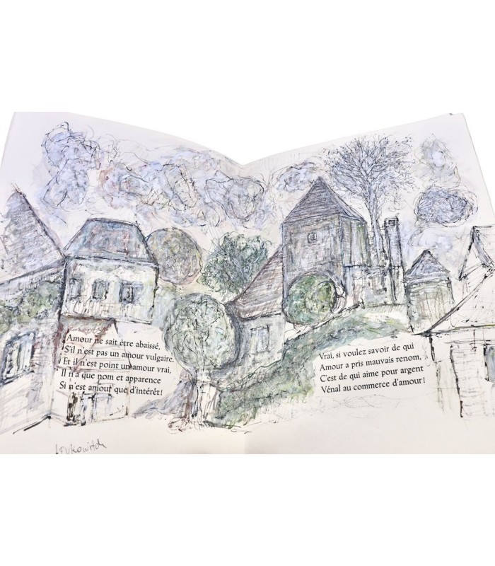 VENTADOUR (Bernard de) - D’Amour courtois - LEVKOWITCH (Léon)