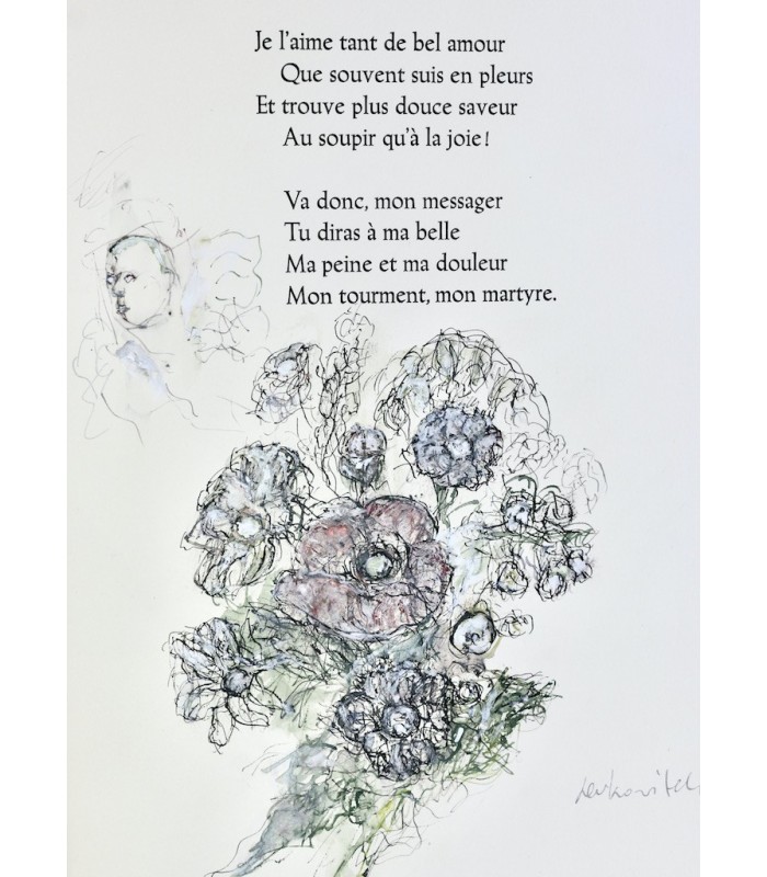 VENTADOUR (Bernard de) - D’Amour courtois - LEVKOWITCH (Léon)