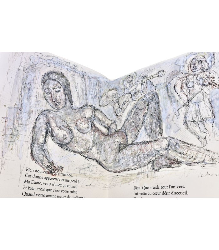 VENTADOUR (Bernard de) - D’Amour courtois - LEVKOWITCH (Léon)