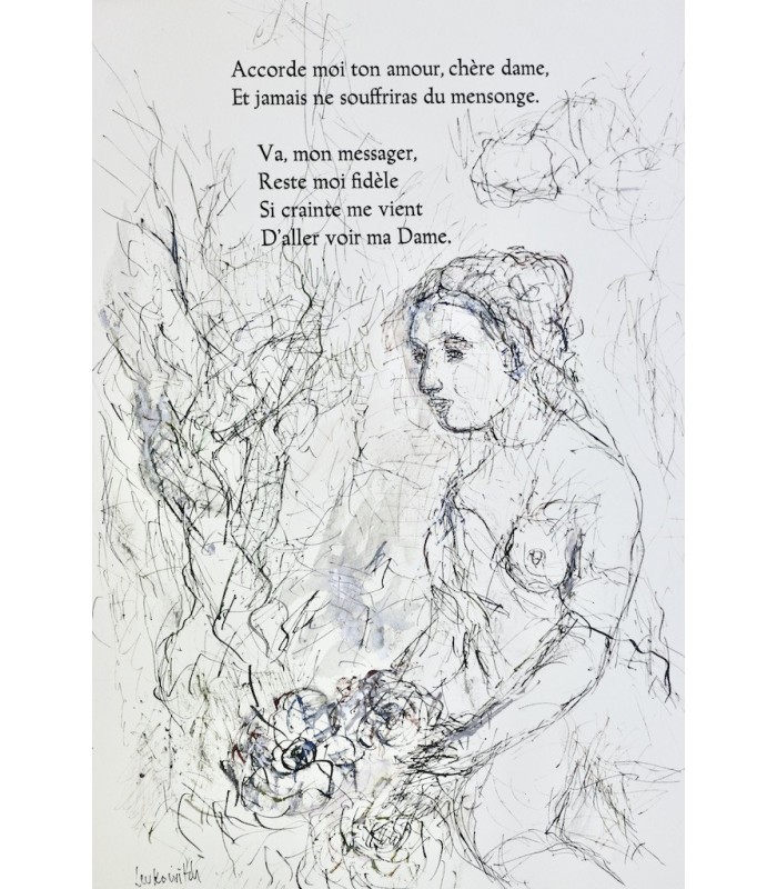 VENTADOUR (Bernard de) - D’Amour courtois - LEVKOWITCH (Léon)