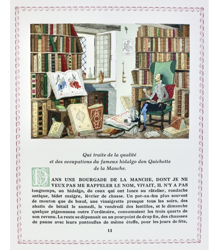 CERVANTÈS (Miguel de) - L'Ingénieux Hidalgo Don Quichotte de la Manche - LEMARIÉ (Henry)