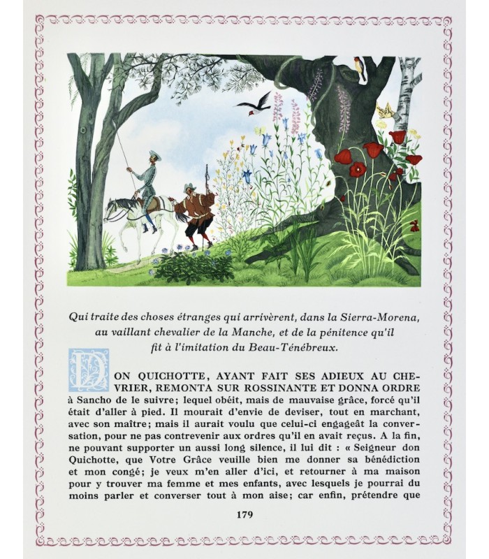 CERVANTÈS (Miguel de) - L'Ingénieux Hidalgo Don Quichotte de la Manche - LEMARIÉ (Henry)