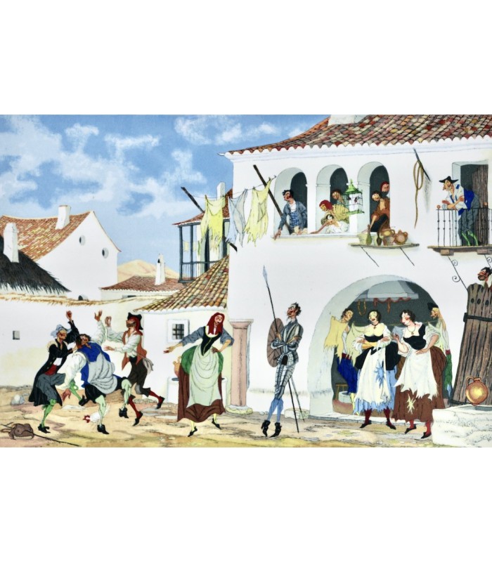 CERVANTÈS (Miguel de) - L'Ingénieux Hidalgo Don Quichotte de la Manche - LEMARIÉ (Henry)