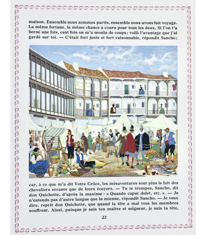 CERVANTÈS (Miguel de) - L'Ingénieux Hidalgo Don Quichotte de la Manche - LEMARIÉ (Henry)