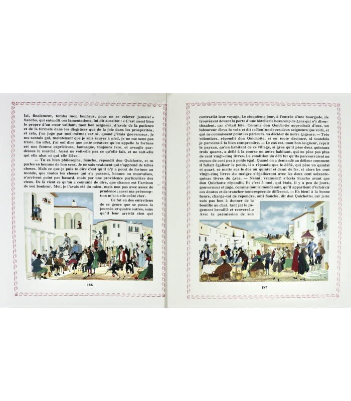 CERVANTÈS (Miguel de) - L'Ingénieux Hidalgo Don Quichotte de la Manche - LEMARIÉ (Henry)