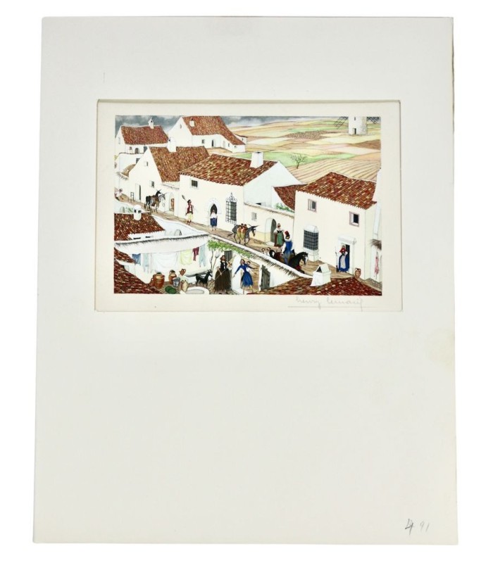 CERVANTÈS (Miguel de) - L'Ingénieux Hidalgo Don Quichotte de la Manche - LEMARIÉ (Henry)