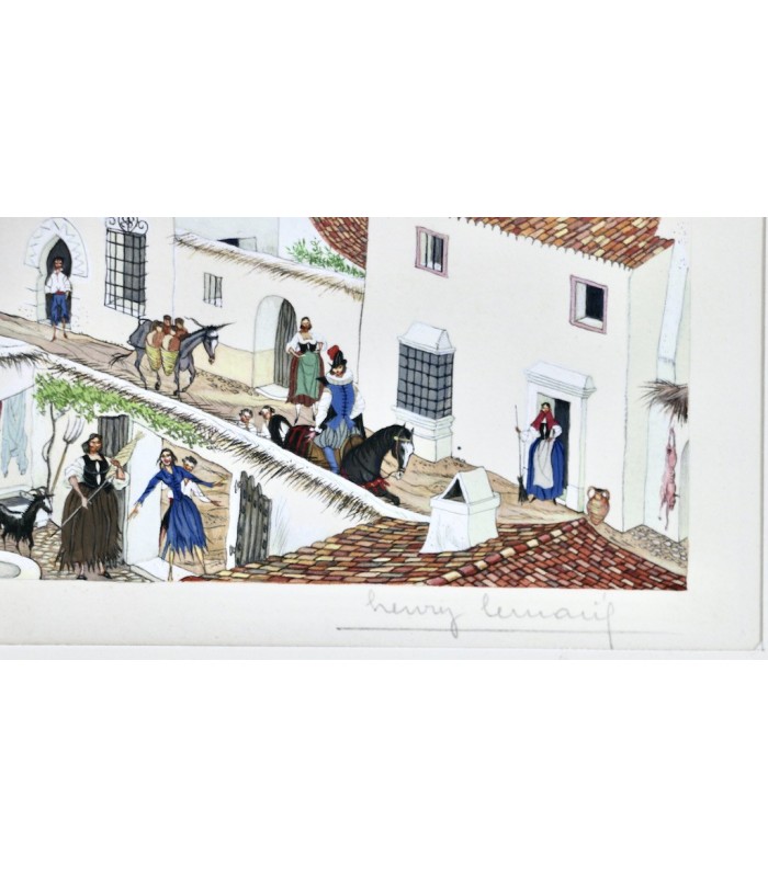 CERVANTÈS (Miguel de) - L'Ingénieux Hidalgo Don Quichotte de la Manche - LEMARIÉ (Henry)