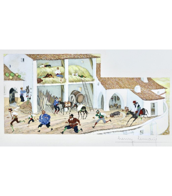 CERVANTÈS (Miguel de) - L'Ingénieux Hidalgo Don Quichotte de la Manche - LEMARIÉ (Henry)