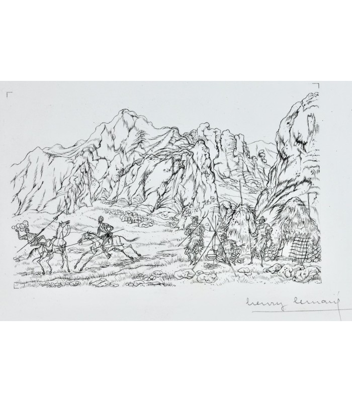 CERVANTÈS (Miguel de) - L'Ingénieux Hidalgo Don Quichotte de la Manche - LEMARIÉ (Henry)