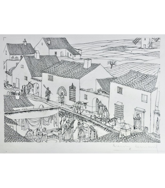 CERVANTÈS (Miguel de) - L'Ingénieux Hidalgo Don Quichotte de la Manche - LEMARIÉ (Henry)