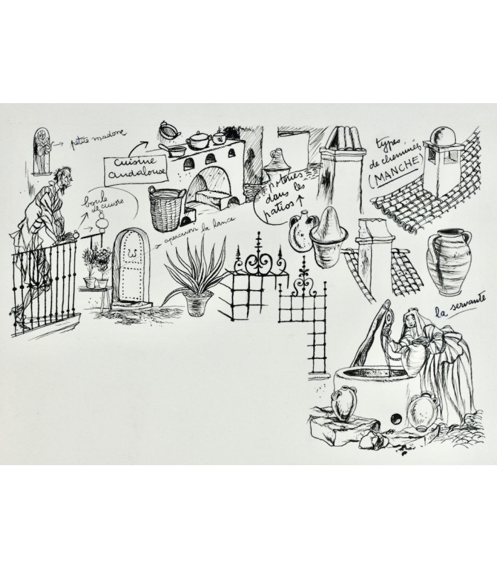 CERVANTÈS (Miguel de) - L'Ingénieux Hidalgo Don Quichotte de la Manche - LEMARIÉ (Henry)