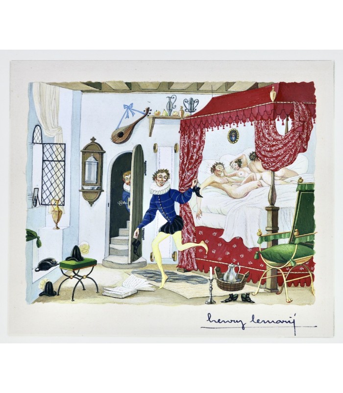 LA FONTAINE (Jean de) - Contes - LEMARIÉ (Henry)