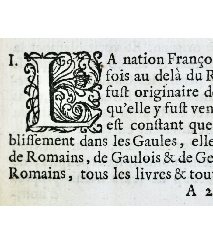 MEZERAY (François Eudes de) - Histoire de France avant Clovis