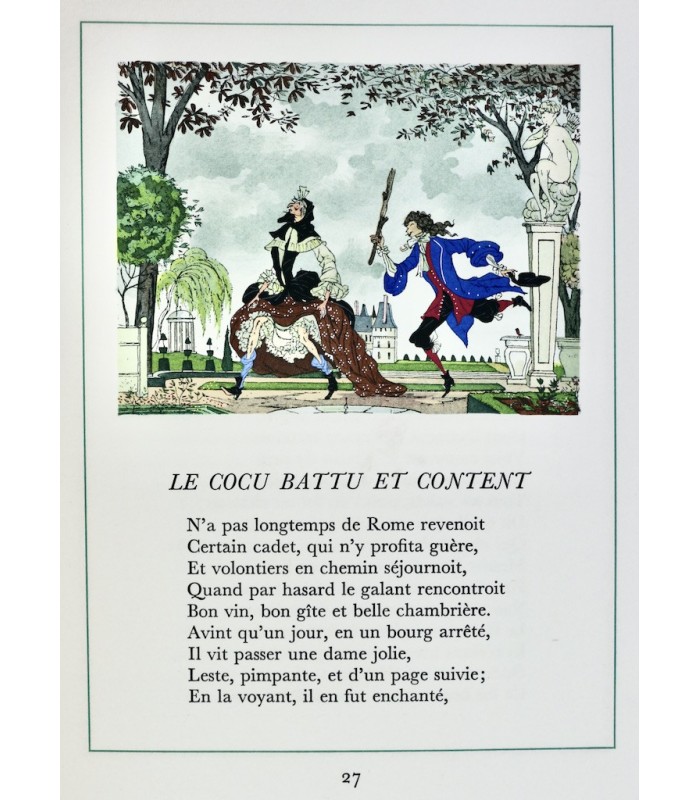 LA FONTAINE (Jean de) - Contes - LEMARIÉ (Henry)