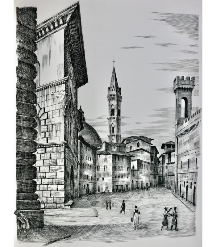 STENDHAL - Impression d'Italie, Rome, Naples et Florence - JOSSO (Camille-Paul)