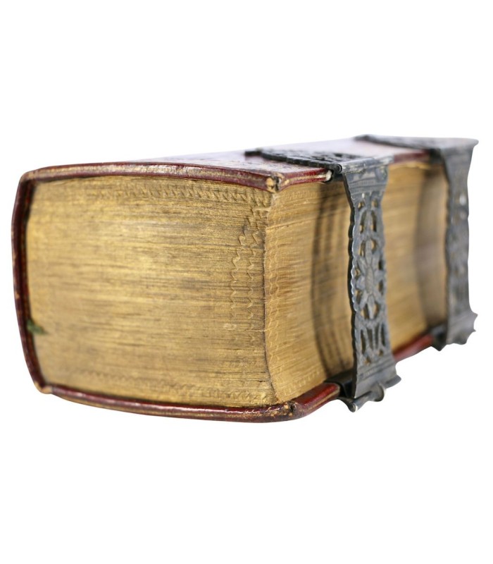 [RELIURE] - [BIBLE] - Biblia. Dat is, De Gantsche H. Schrifture