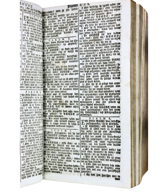 [RELIURE] - [BIBLE] - Biblia. Dat is, De Gantsche H. Schrifture