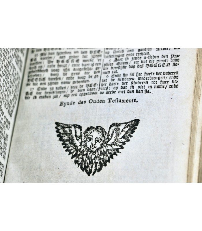 [RELIURE] - [BIBLE] - Biblia. Dat is, De Gantsche H. Schrifture