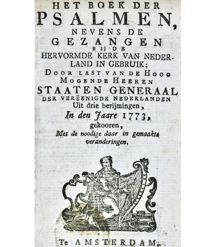 [RELIURE] - [BIBLE] - Biblia. Dat is, De Gantsche H. Schrifture