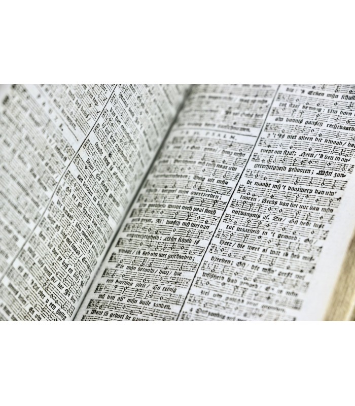 [RELIURE] - [BIBLE] - Biblia. Dat is, De Gantsche H. Schrifture