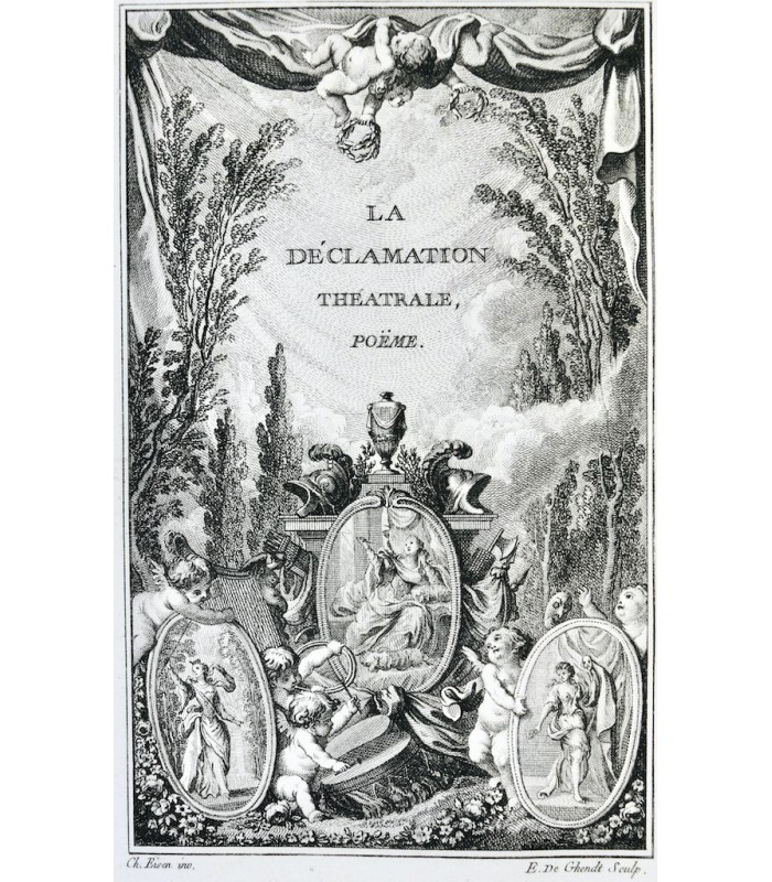 DORAT (Claude Joseph) - La Déclamation Théâtrale - EISEN