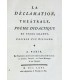 DORAT (Claude Joseph) - La Déclamation Théâtrale - EISEN