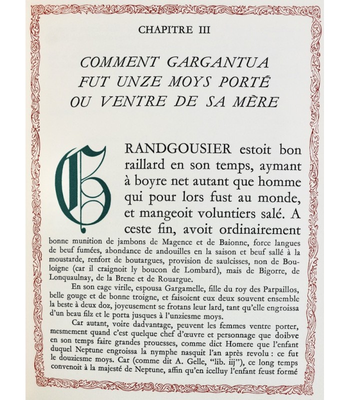 RABELAIS (François) - Oeuvres complètes - GRADASSI (Jean)