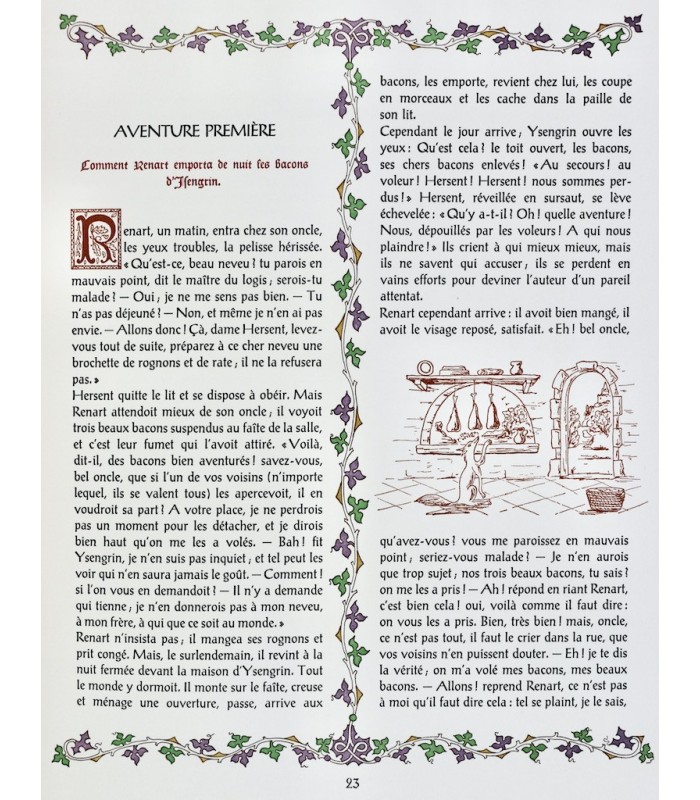 PAULIN (A.) - Le Roman de Renart - GUÉGUEN (Max-Roger)