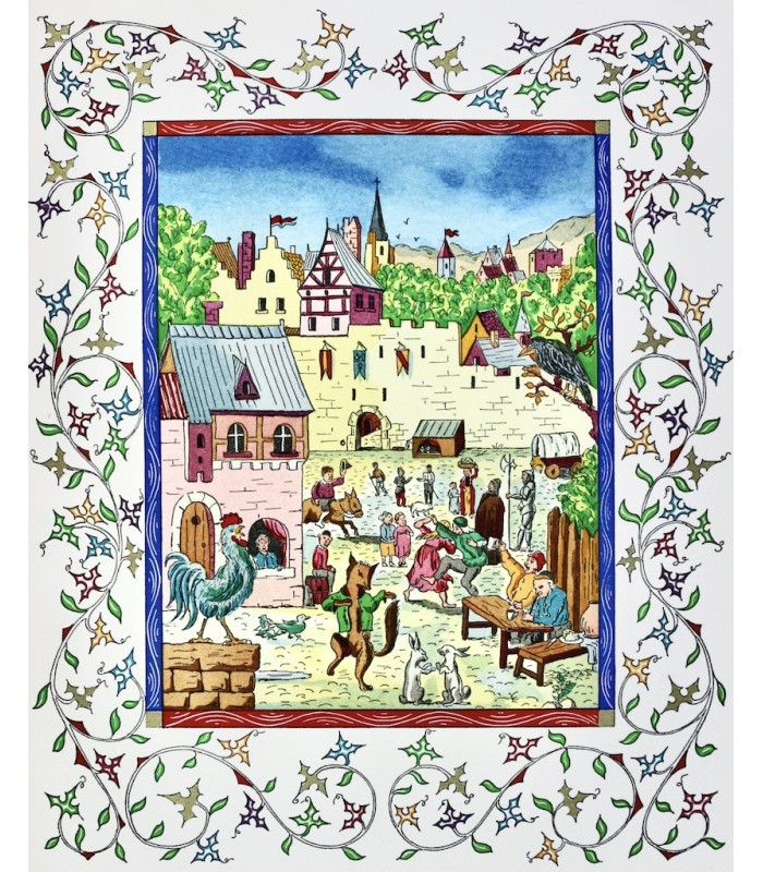 PAULIN (A.) - Le Roman de Renart - GUÉGUEN (Max-Roger)