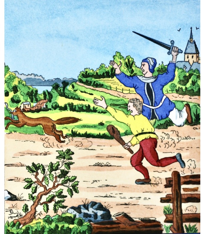 PAULIN (A.) - Le Roman de Renart - GUÉGUEN (Max-Roger)