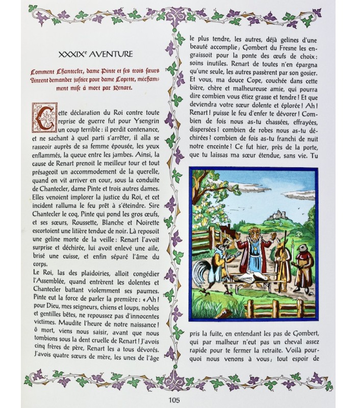 PAULIN (A.) - Le Roman de Renart - GUÉGUEN (Max-Roger)