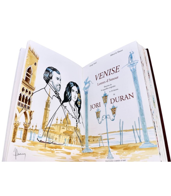 SAND (George) & MUSSET (Alfred de) - Venise. Lettres d’amour - DURAN (Jori)