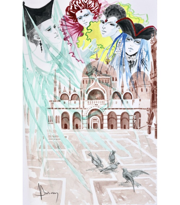 SAND (George) & MUSSET (Alfred de) - Venise. Lettres d’amour - DURAN (Jori)