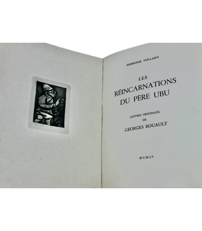 VOLLARD (Ambroise) - Réincarnations du Père Ubu - ROUAULT (Georges)