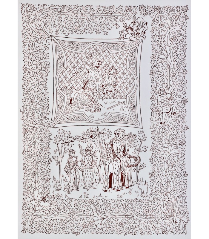 BOULENGER (Jacques) - Les Romans de la Table ronde – Les Amours de Lancelot du lac - DE LISI (Patricia)