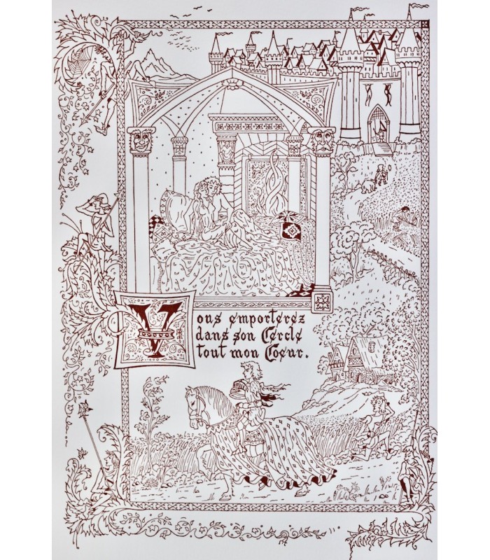 BOULENGER (Jacques) - Les Romans de la Table ronde – Les Amours de Lancelot du lac - DE LISI (Patricia)