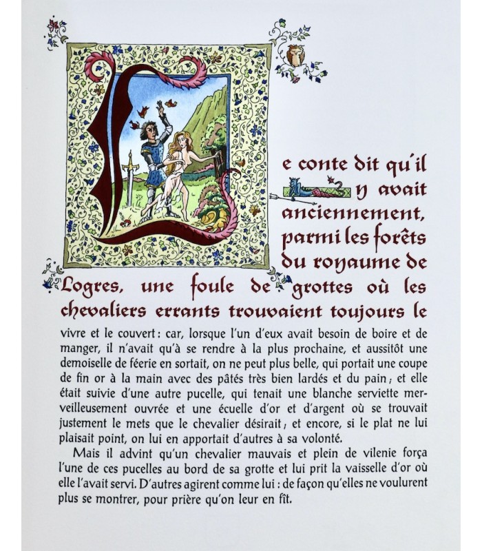 BOULENGER (Jacques) - Les Romans de la Table ronde – Les Amours de Lancelot du lac - DE LISI (Patricia)