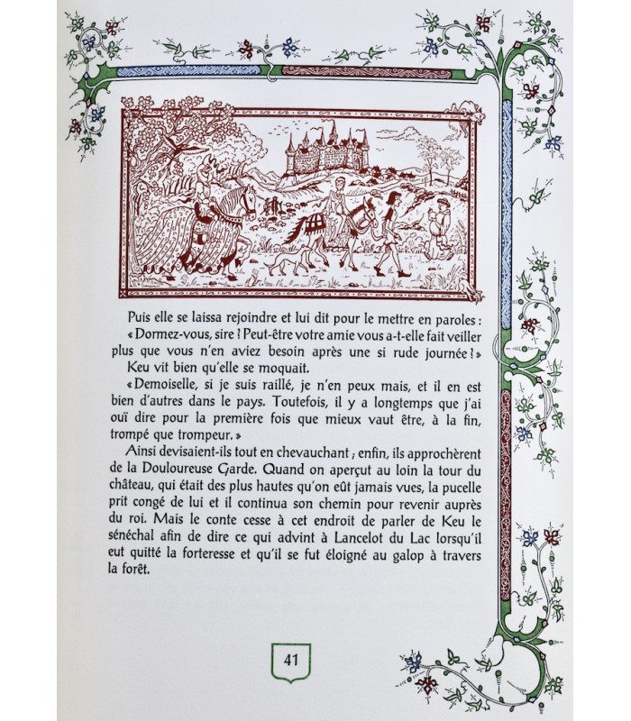 BOULENGER (Jacques) - Les Romans de la Table ronde – Les Amours de Lancelot du lac - DE LISI (Patricia)