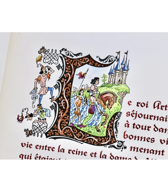 BOULENGER (Jacques) - Les Romans de la Table ronde – Les Amours de Lancelot du lac - DE LISI (Patricia)