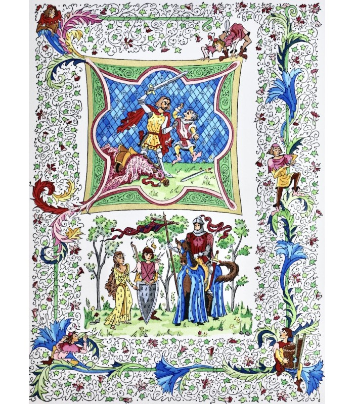 BOULENGER (Jacques) - Les Romans de la Table ronde – Les Amours de Lancelot du lac - DE LISI (Patricia)